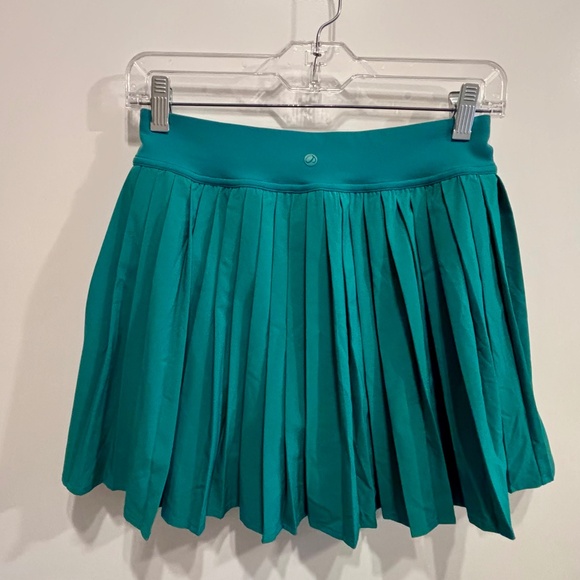 CRZ Tennis Skirt-Cascadia Green-S - Picture 4 of 4